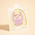 Rodeo Horse Western Post Earrings: 18K GD / ONE