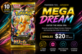 Mega dream single packets - rip and ship on TT live