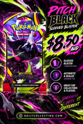 🖤 PITCH BLACK — Sleeved Booster | Pokémon TCG