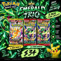 💚💎 THE EMERALD TRIO — Japanese Pokémon 3-Pack Bundle